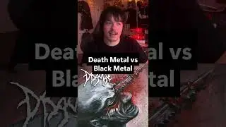 Death Metal vs Black Metal - Which is Better #metal #deathmetal #blackmetal #metalheads #musicshorts