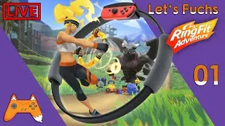 Let's Fuchs | 🏃 | Ring Fit Adventure | #01 Fitz wird Fit?! | Nintendo | Lets Play German/Deutsch