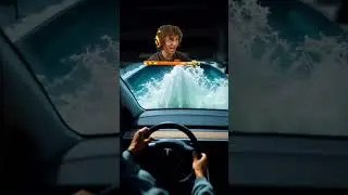 Tesla Goes for a SWIM in a POOL!?