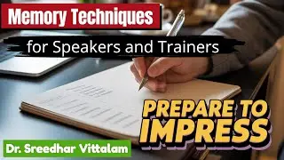 What's the BEST Memory Techniques and Acronyms | Dr. Sreedhar Vittalam