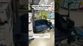The Perfect Camping Chair for Two! ⛺🍷 Spotted at Costco!