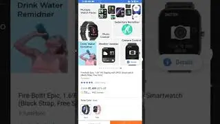 Flipkart ⚡⚡⚡Best Offer On Fire Boltt Epic Smartwatch 🤯Price Only 1,499/- 🔥Don't Miss It