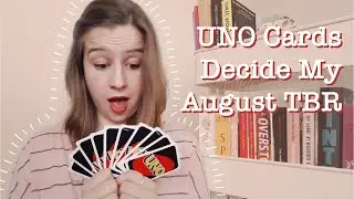 August TBR | UNO Cards Choose What I Read #1