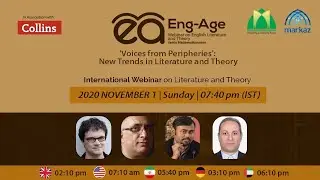 ENG-AGE International Webinar | English Literature & Theory