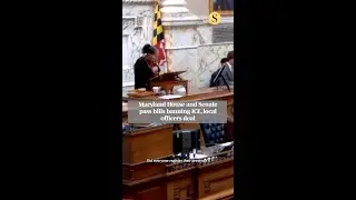 Maryland House and Senate Vote to Ban ICE Agreements with Local Law Enforcement