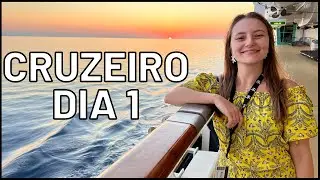 🛳 EMBARQUE, TOUR DO NAVIO E DA CABINE E DICAS | CRUZEIRO CROÁCIA E GRÉCIA - DIA 1