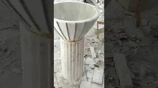 white Padestal washbasin|| glossy basin|| designer sink ||natural stone|bathroom decor indiantrend