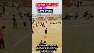 Rope Pull🤣मित्र मिलन महाकुंभ ⚽ 38 Major Chajju Ram Lau Memorial Football Tournament Nagnoli #live
