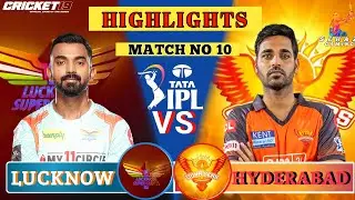 LSG vs SRH Match 10 IPL 2023 Match Highlights | lsg vs srh ipl highlights| ipl 2023 highlights