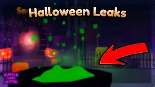 *NEW* 🎃 HALLOWEEN LEAKS IN BUBBLE GUM CLICKER!