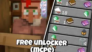 All trades unlock easily 100% work in (MCPE) 😆|| minecraft mod 1.21 vanilla💀