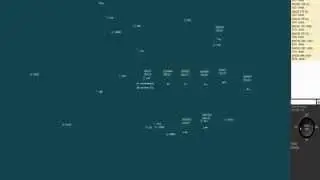 ATC-SIM - Heathrow Approach (1hour Time Lapse)