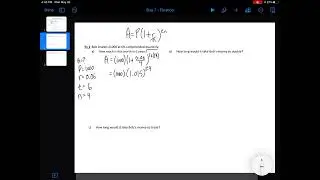 Exponential Growth - Finance
