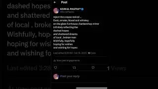 TWITTER POEMS DON&rsquo;T STOP