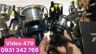 M&aacute;y C&acirc;u Nhật B&atilde;i Mới Nhất: Daiwa Catalina C&oacute; Magsealed, Daiwa Cối N&ocirc;ng Mobin Sống Rất Đẹp (Video479)