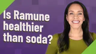 Is Ramune healthier than soda?