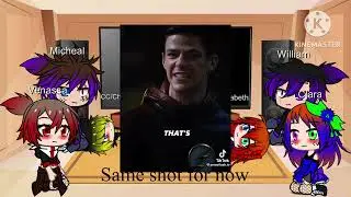 Afton Family + Vanessa React to Micheal past life as Savitar [Gacha Reaction my Au]