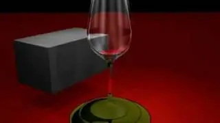 Realistic Wine Glass In Maya 2008