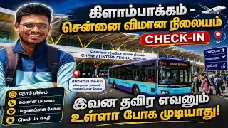 💥 Brand New BS-6 Low Floor Bus 🔥 MAA 1 👉🏻  Kilambakkam - Chennai Airport Bus travel vlog