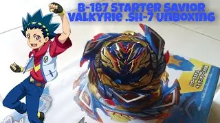 [Beyblade Burst Dynamite Battle] Takara Tomy B - 187 Starter Savior Valkyrie .Sh-7 Unboxing
