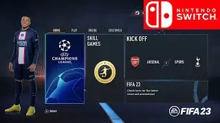 FIFA 23 Nintendo Switch won't have the volta football (Menu Screens)