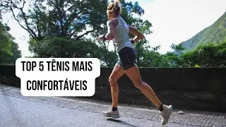 Dicas de 5 t&ecirc;nis de corrida super confort&aacute;veis para a primeira maratona! Link na descri&ccedil;&atilde;o abaixo.