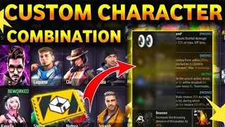 pro custom player Character Combination👌#redrain444