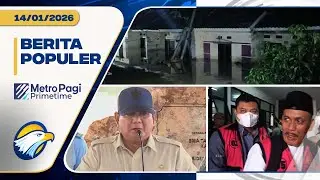 Vonis Korupsi Pagar Laut, Banjir Tangerang, dan Peresmian SMA Taruna Nusantara