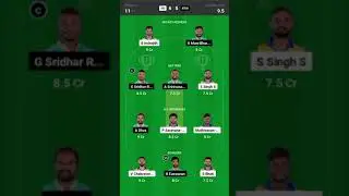 DD vs RTW match dream 11 team prediction in Tamil Nadu premier league T20 #shorts