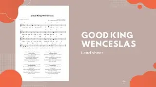 Good King Wenceslas Sheet Music