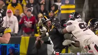 BIGBANKCAM REACTS TO Houston Texans vs Pittsburgh Steelers Game Highlights |