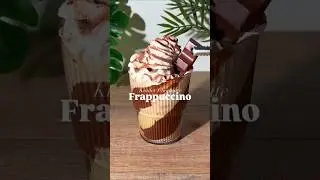 Kinder Frappuccino🤎🍫#shorts #homecafe#icedcoffee #icedlatte #frappuccino #nutella #kinderchocolate