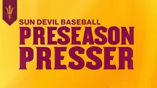 Willie Bloomquist I Sun Devil Baseball 2025 Preseason Press Conference