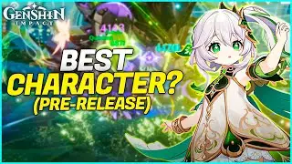 Nahida LOOK REALLY INSANE!! pre-release analysis