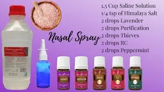 DIY Nasal Spray