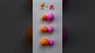 Orange + Pink mixing color #satisfying #italianbrainrot #colormixing #fyp