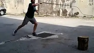 Esercizi sulla mira con la frusta