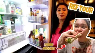 REF RAID with a TWIST! CREATE A DISH USING ONLY WHATS INSIDE THE REFRIGERATOR!
