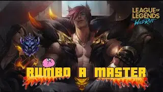 RUMBO A MASTER  CON EL JEFE |  SETT TOP LANE WILD RIFT