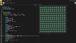 Moving Dots Illusion Tutorial in p5. js