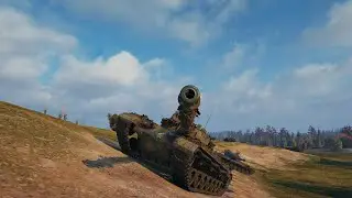 BZ74-1 - Эпичный бой. Рекорд - 9800 урона.