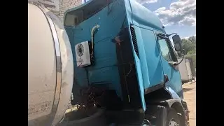 Кондиционер на Рено Премиум в крышу сплит-система стояночный, электрический автономный в грузовик.