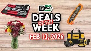 Top Dad Deals Of The Week at Harbor Freight, Lowe's, Home Depot & MORE! | 2/13/26