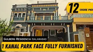 1 Kanal House with Basement & Park Face for Sale in Gulberg Residencia, Islamabad