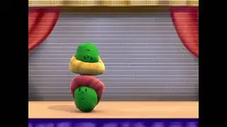 Veggie Tales The French Peas Merry Christmas Little Drummer Boy 