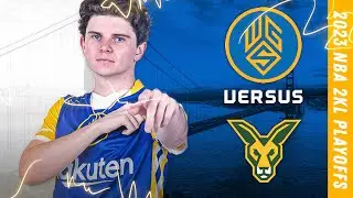 NBA 2K LEAGUE FINALS | $1,000,000 PLAYOFFS | Warriors Gaming Squad vs. NBL Oz Gaming - Game 2