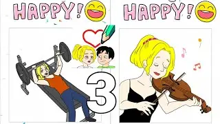 Draw Happy Life Gameplay Level 101-150 Walkthrough