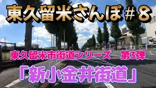 【東久留米の風景】東久留米さんぽ＃8 【新小金井街道】