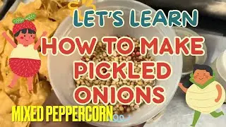 How I Make My Pickled Red Onions #pickledonion #redonion #pickling #pickledvegetables #vegan #chef 