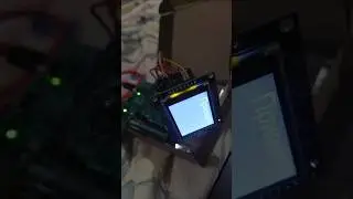 Завёл дисплей на Ириске по SPI